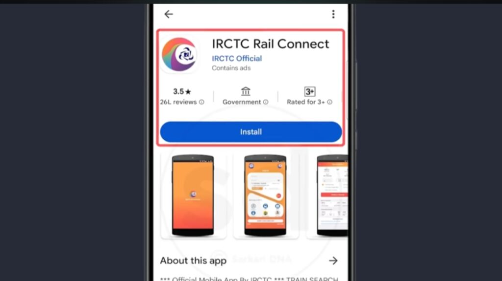 IRCTC Account Create